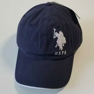 2017 U.S. Polo Assn. Blue Adjustable Cap Hat